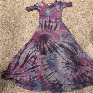 Lularoe ana custom tie dye